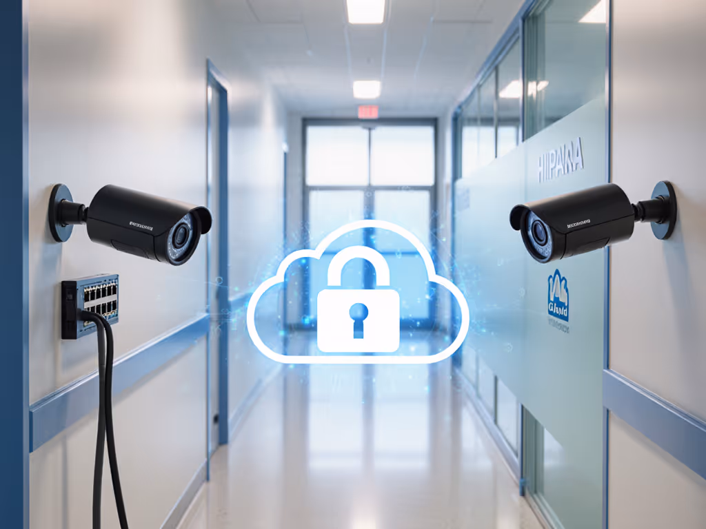 HIPAA Security Cameras: Local vs Cloud Compared