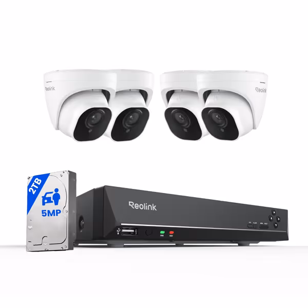 REOLINK Smart 5MP 8CH PoE Security System