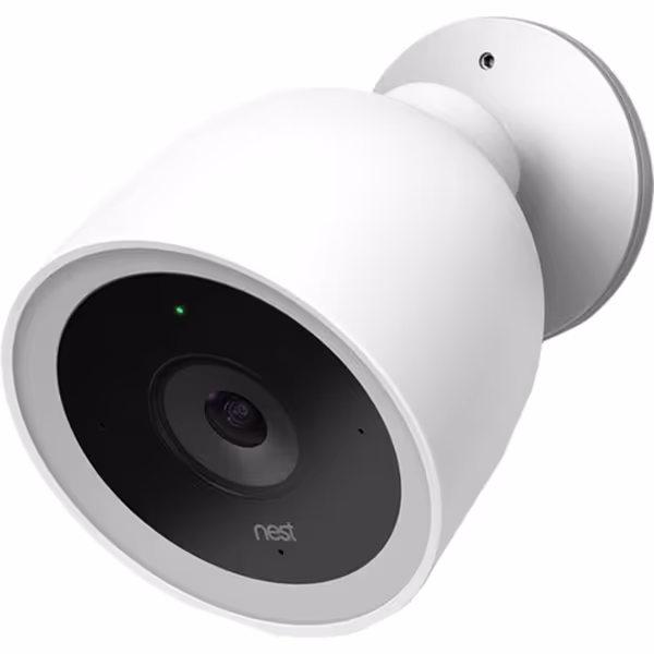 Google - Nest Cam IQ Outdoor Security Camera, NC4100 - White (Renewed)